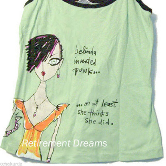 Jeffrey Fulvimari Other - Sleep M Night Shirt Tank Cami Top NEW Juniors